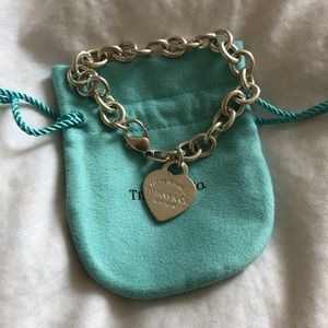 Tiffany & Co heart tag bracelet